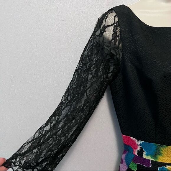 Mirror of Venus Anthropologie Floral and Lace Dress Size 10 - Picture 3 of 8